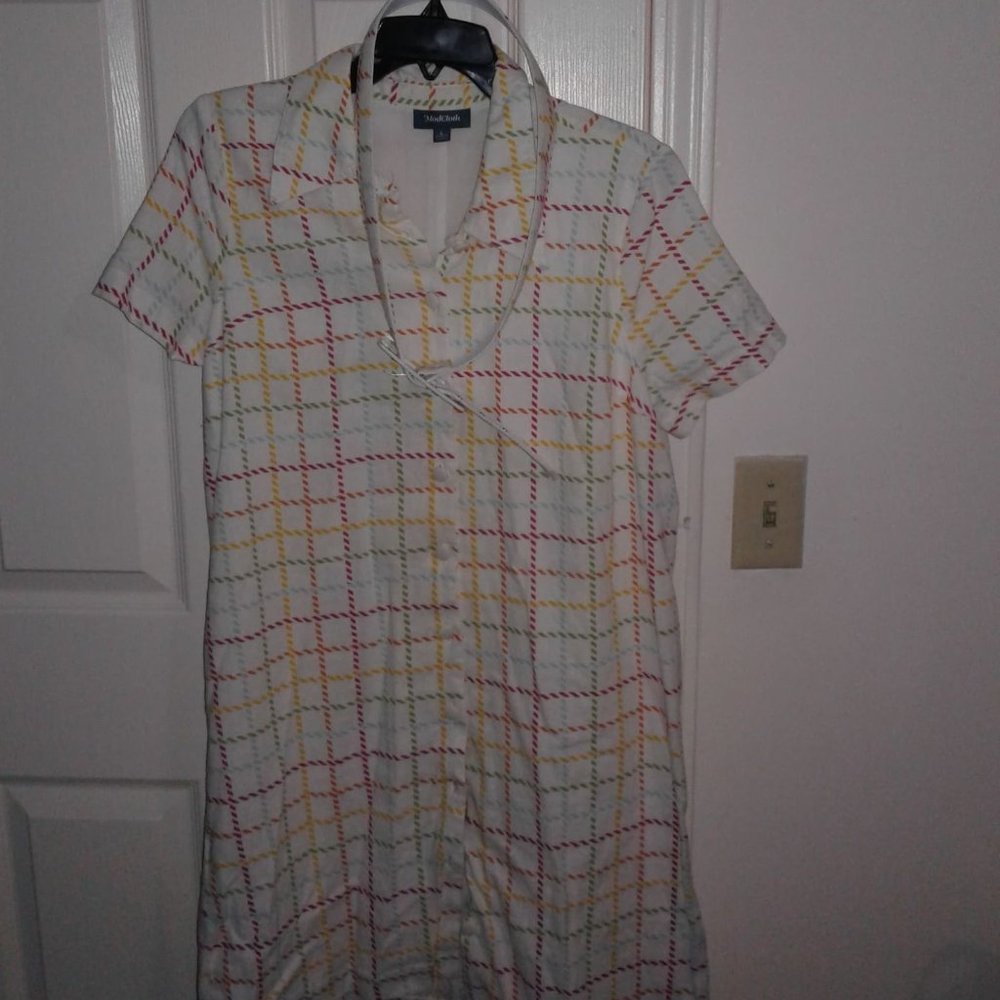 Modcloth Intersection of Extraordinary Shirt Dress